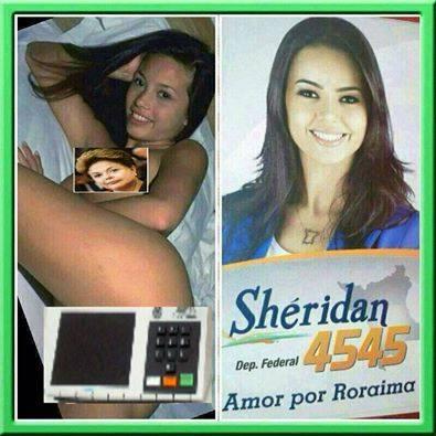 sheridan caiu na net